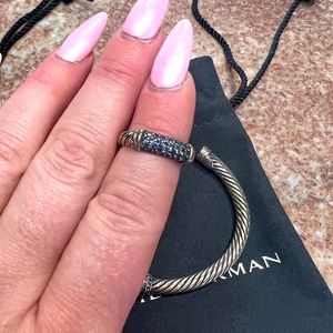 David Yurman Cable Sapphire Ring